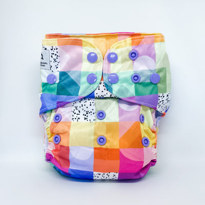Nappy + Mini Gift Pack (Rainbow Picnic)